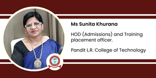 Pandit L.R. College of Technology, HOD (Admissions) and Training Placement Officer: Ms Sunita Khurana Interview
